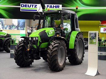 DEUTZ-FAHR představil upravenou verzi traktoru 5120 C schopnou provozu na zemní plyn