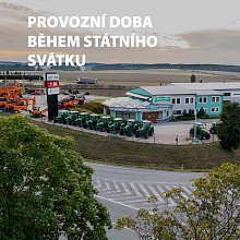 Provozní doba během svátku