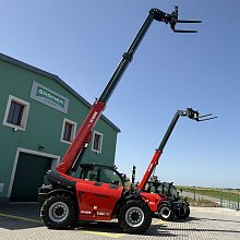 GARNEA a.s. jako výhradní dovozce teleskopických manipulátorů Magni THA do ČR