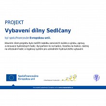 Vybavení střediska v Sedlčanech