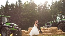 Jihočeská svatba s traktory DEUTZ-FAHR