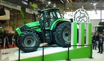 DEUTZ-FAHR získal ocenění TRACTOR OF THE YEAR 2013