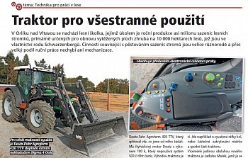 Traktor pro všestranné použití