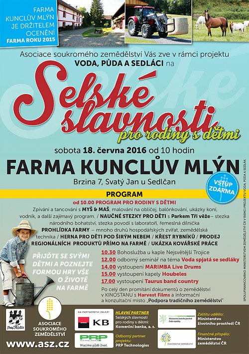 Leták - Selské slavnosti
